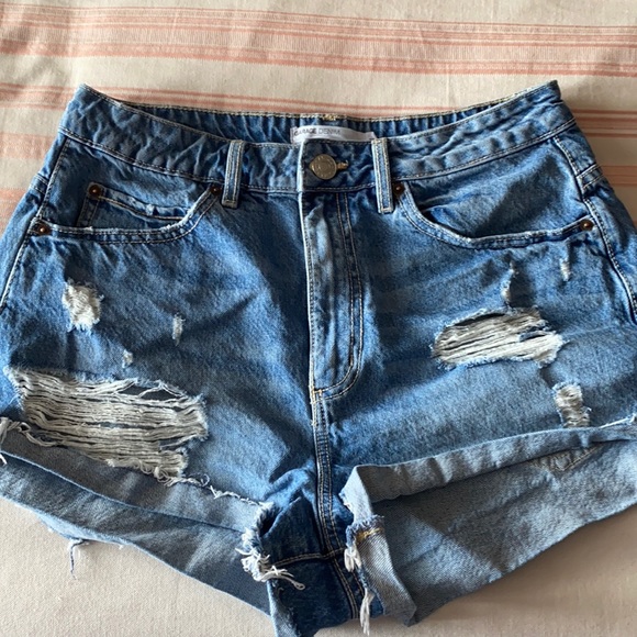 Garage denim festival shorts - Picture 1 of 3